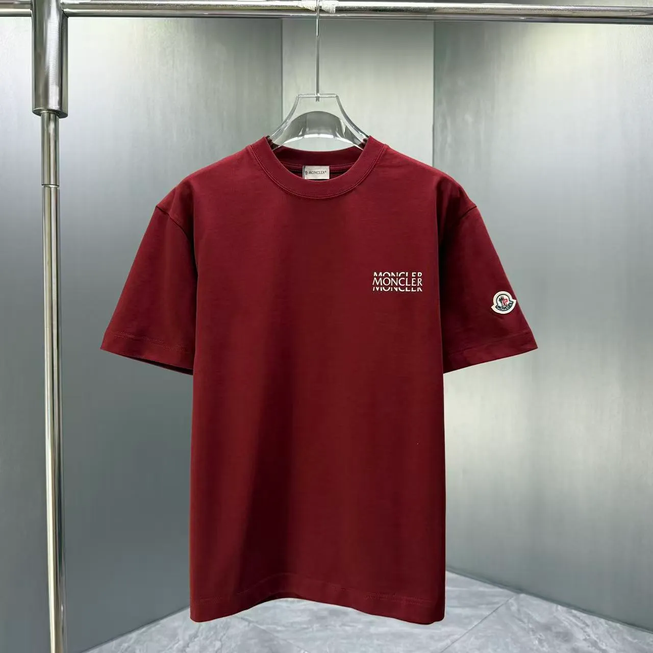 MONCL* * 2026 New Arrival T logo ：Black White Dark Blue Sizes：S M L XL XXL